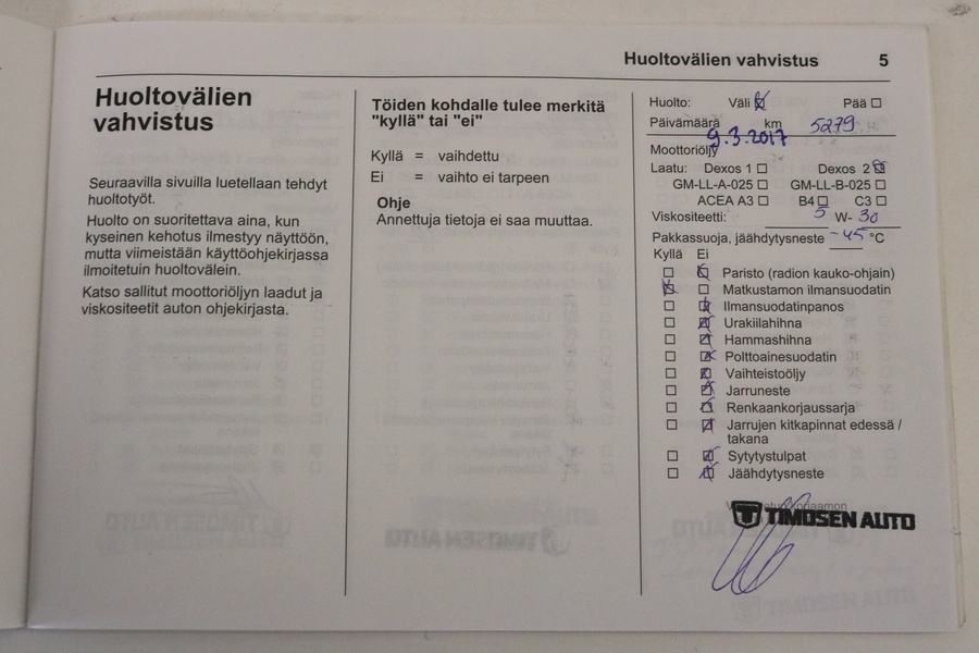 Opel Astra vaihtoauto