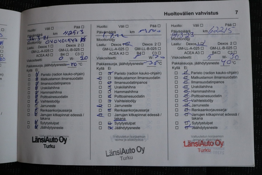 Opel Astra vaihtoauto