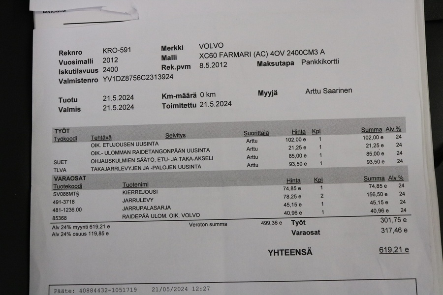 Volvo XC60 vaihtoauto