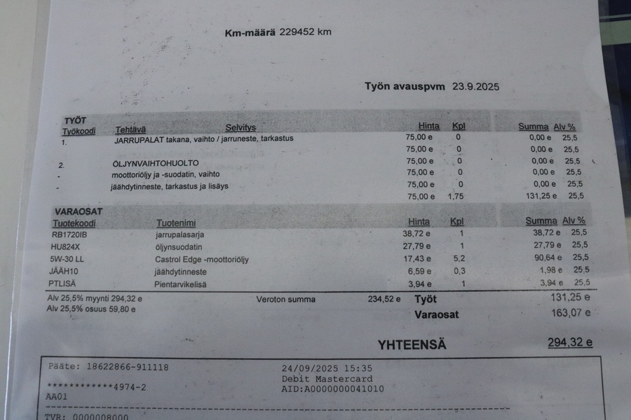 Kia Sorento vaihtoauto