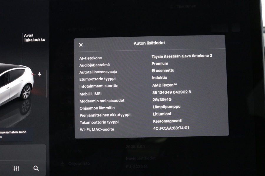 Tesla Model Y vaihtoauto