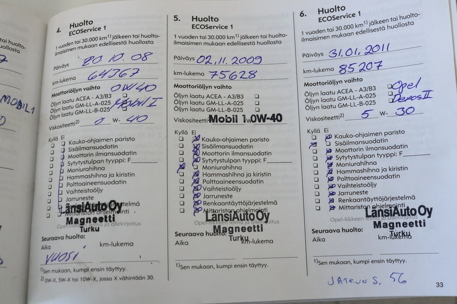 Opel Zafira vaihtoauto