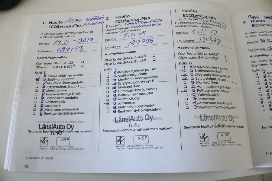 Opel Zafira vaihtoauto