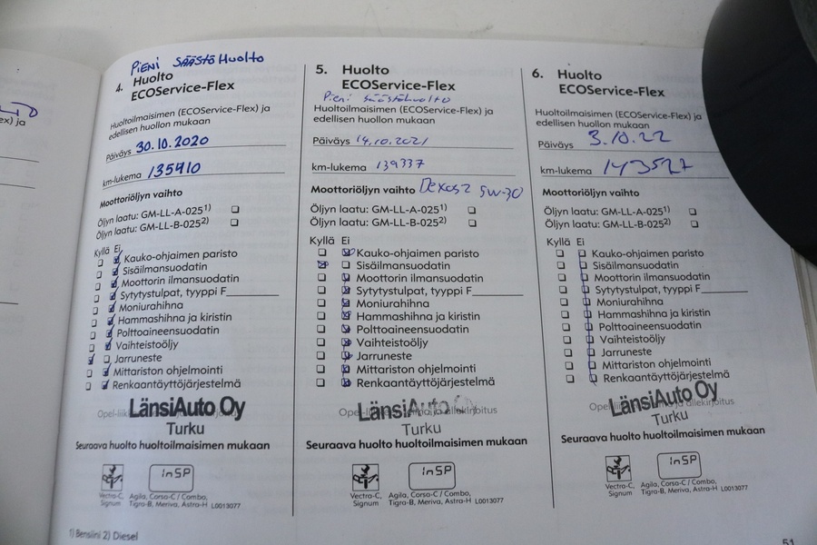 Opel Zafira vaihtoauto