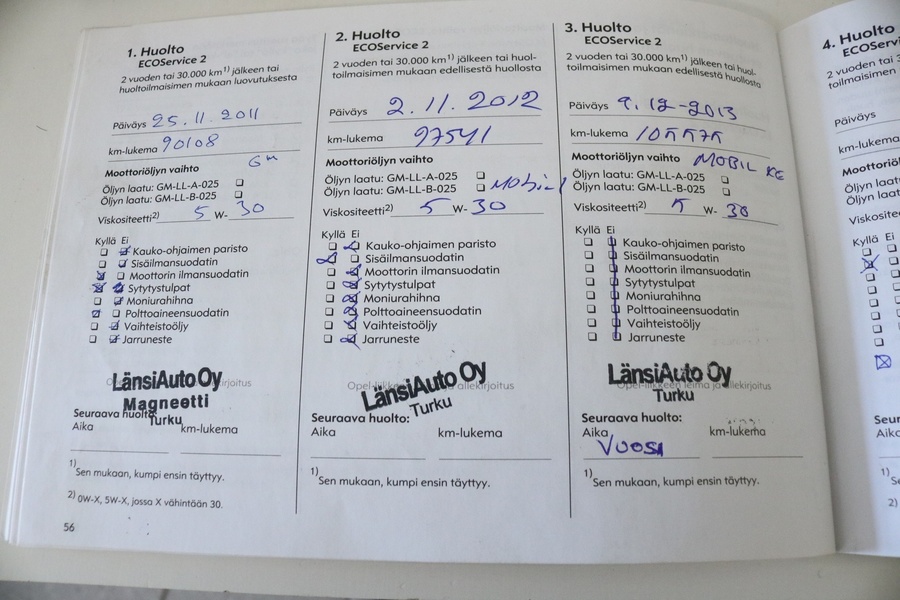 Opel Zafira vaihtoauto