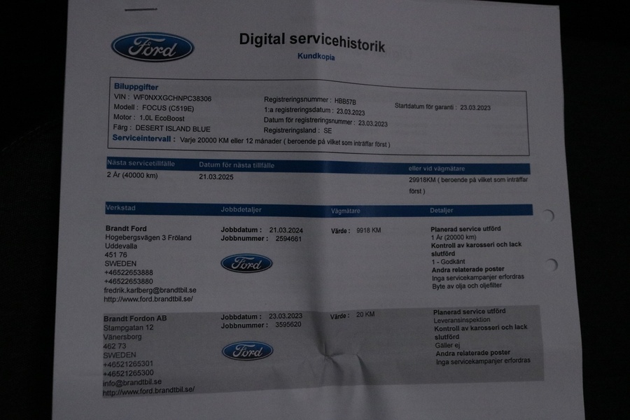 Ford Focus vaihtoauto