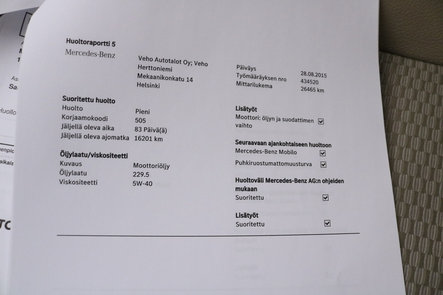 Mercedes-Benz A vaihtoauto