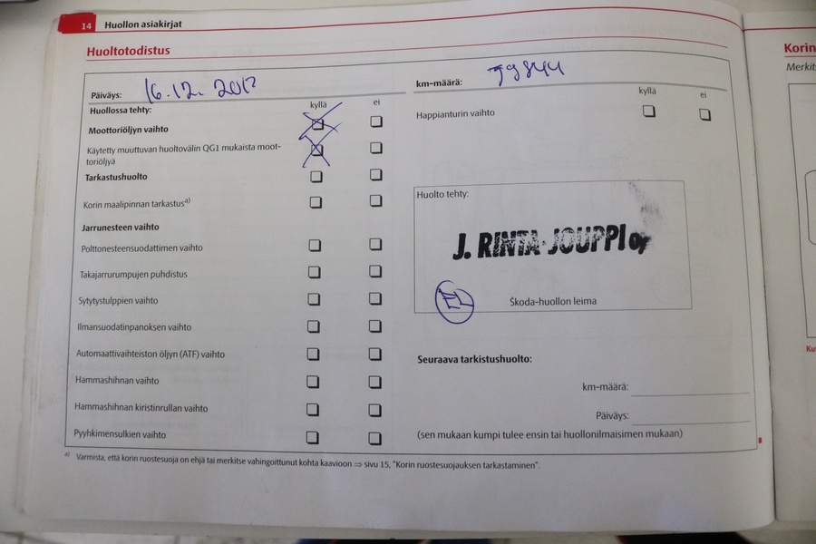 Skoda Fabia vaihtoauto