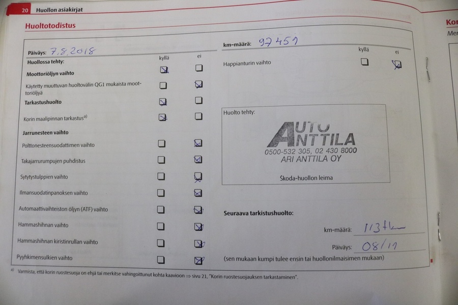 Skoda Fabia vaihtoauto