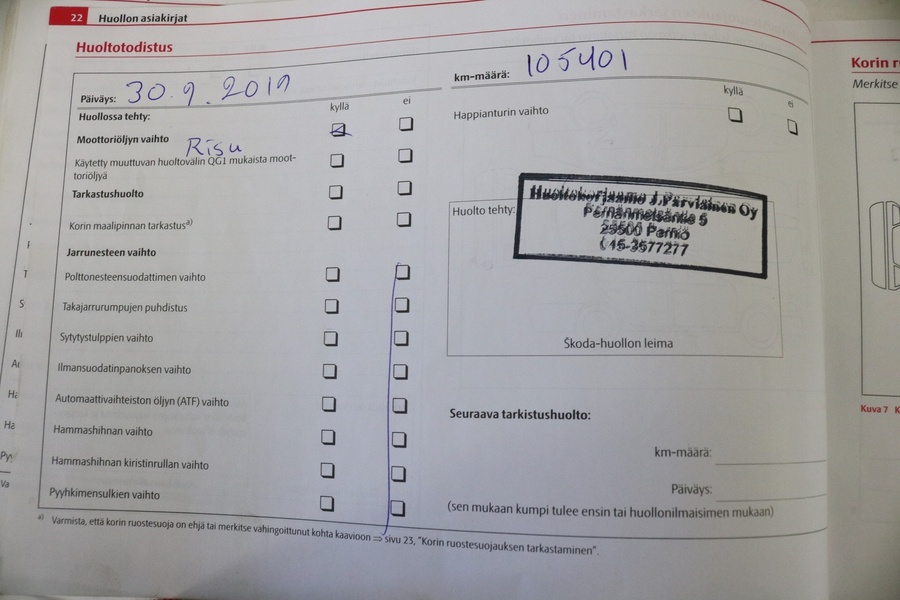 Skoda Fabia vaihtoauto