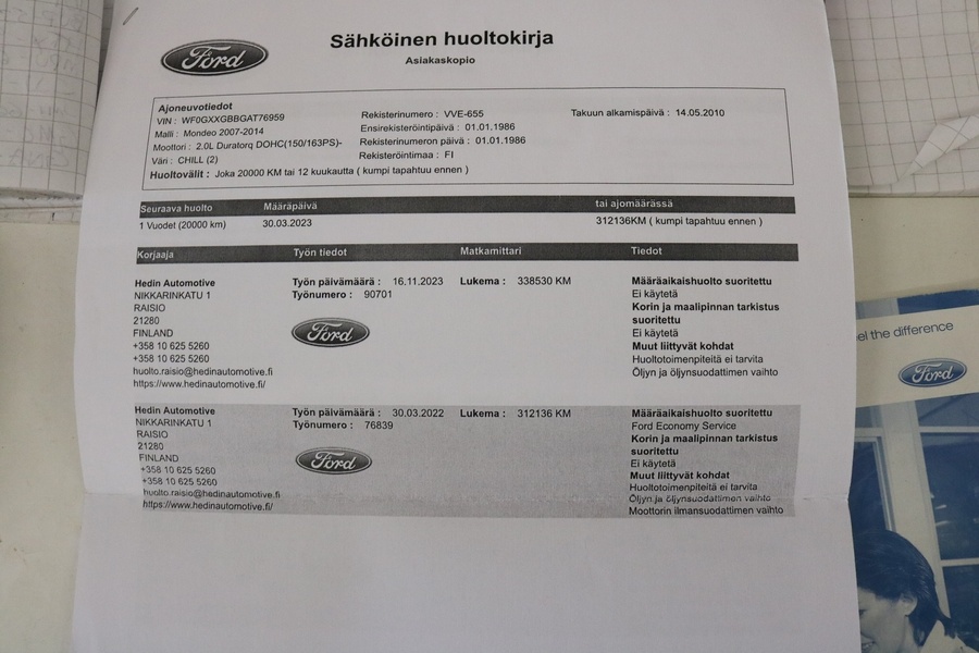 Ford Mondeo vaihtoauto