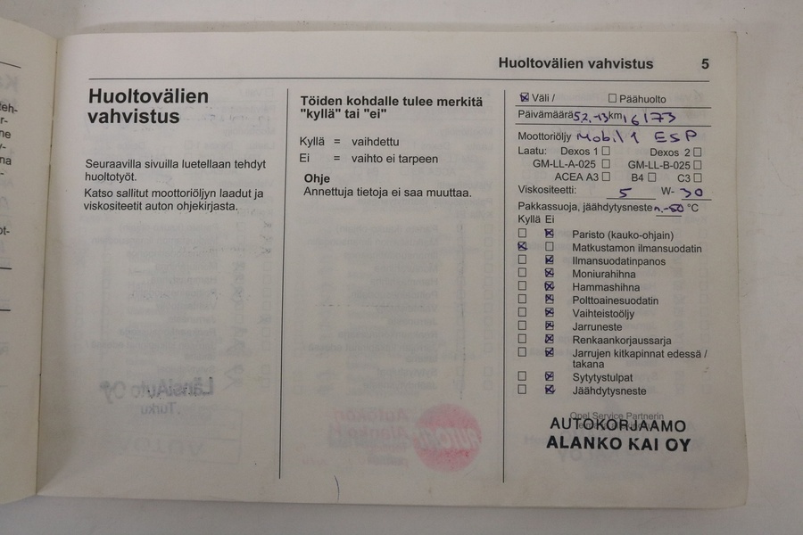 Opel Astra vaihtoauto