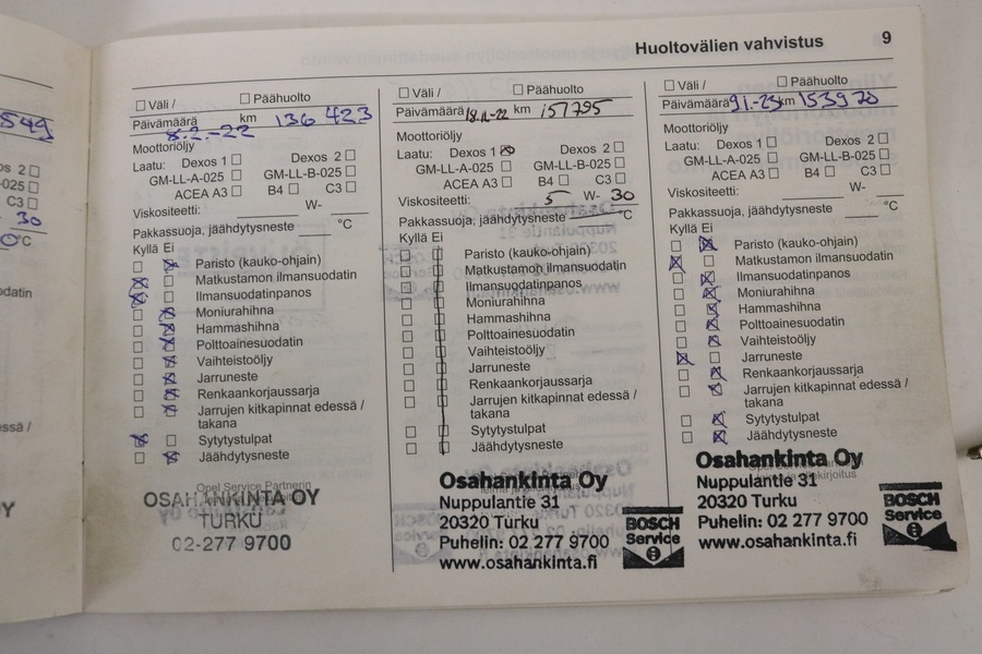 Opel Astra vaihtoauto