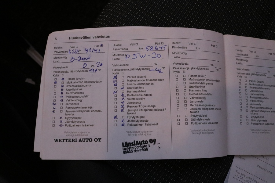 Opel Crossland vaihtoauto