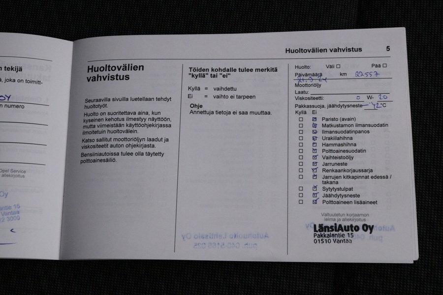 Opel Astra vaihtoauto