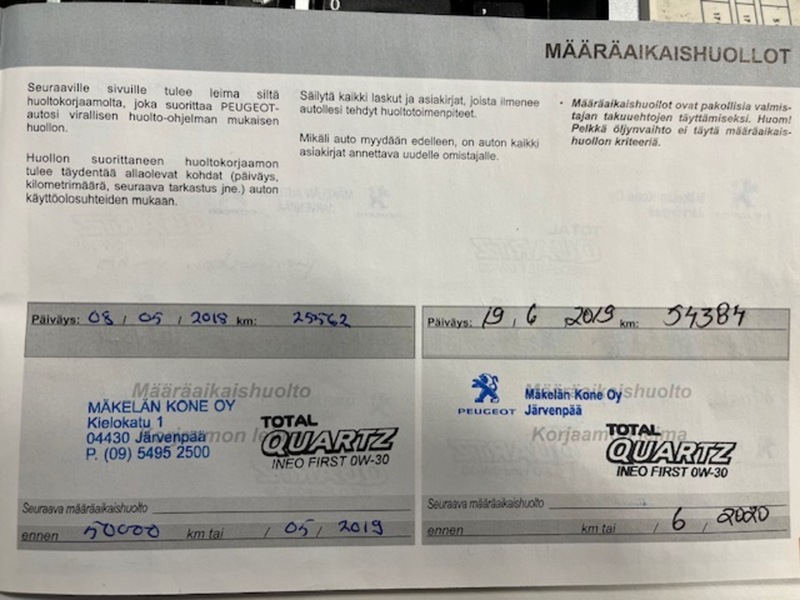 Peugeot 308 vaihtoauto