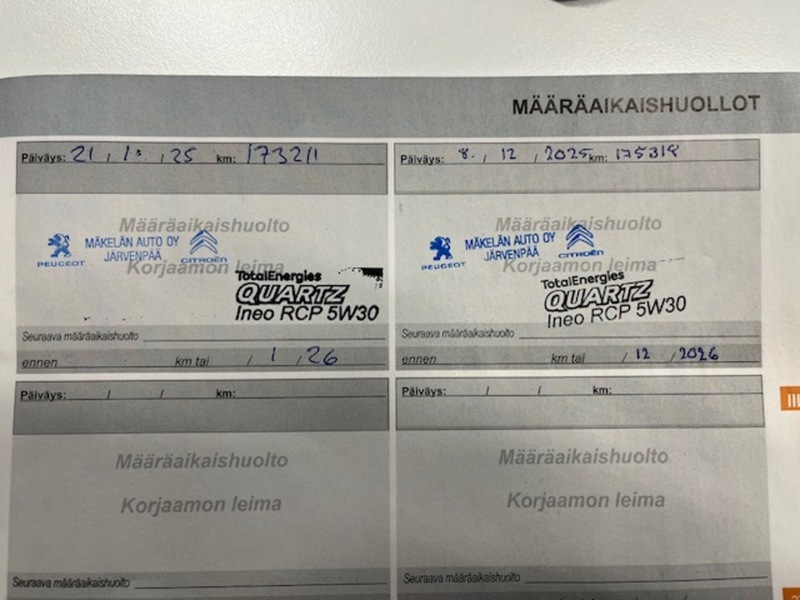 Peugeot 308 vaihtoauto