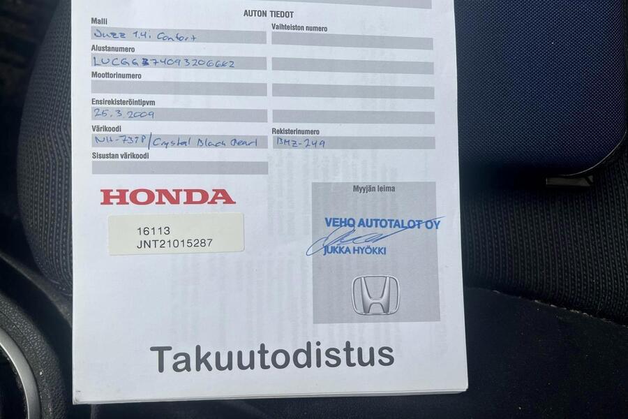 Honda Jazz vaihtoauto