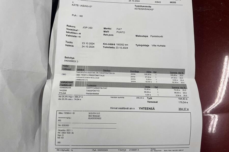 Fiat Punto vaihtoauto