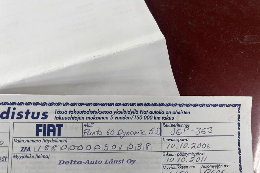 Fiat Punto vaihtoauto