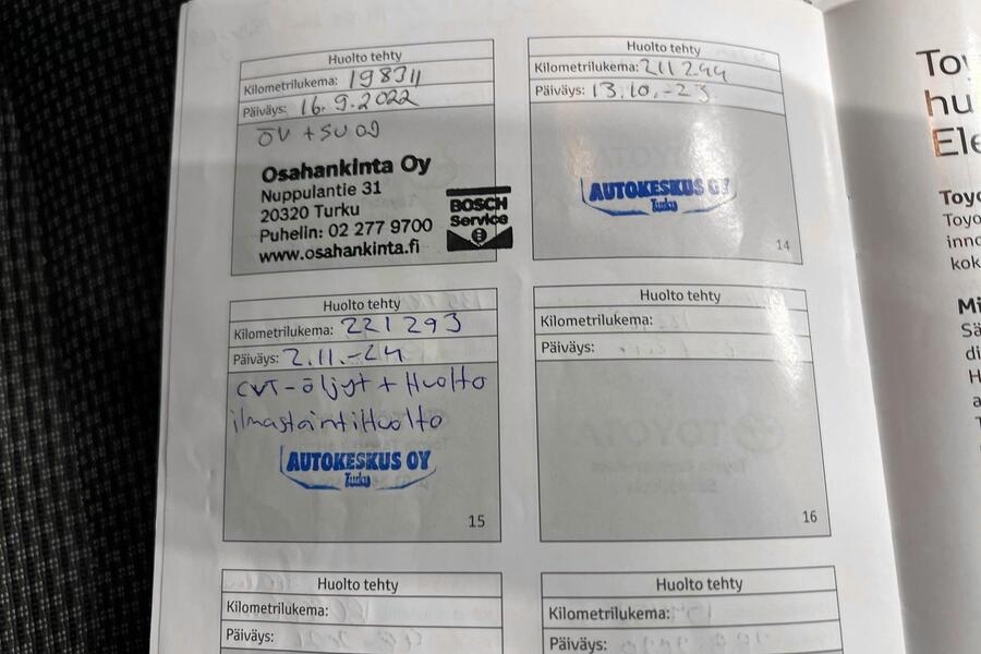 Toyota Verso vaihtoauto