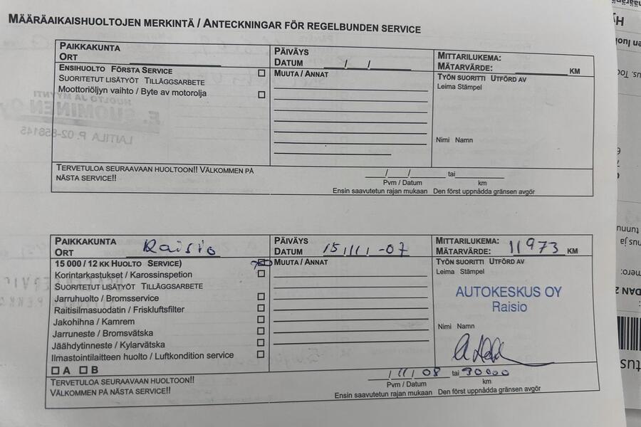 Chrysler Sebring vaihtoauto