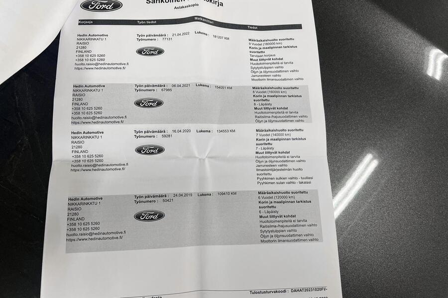 Ford Focus vaihtoauto