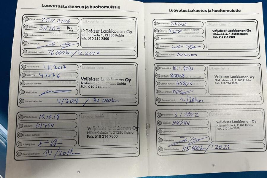 Ford Fiesta vaihtoauto