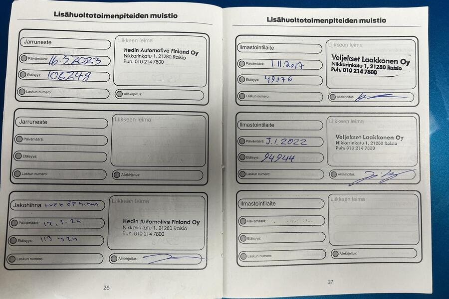 Ford Fiesta vaihtoauto