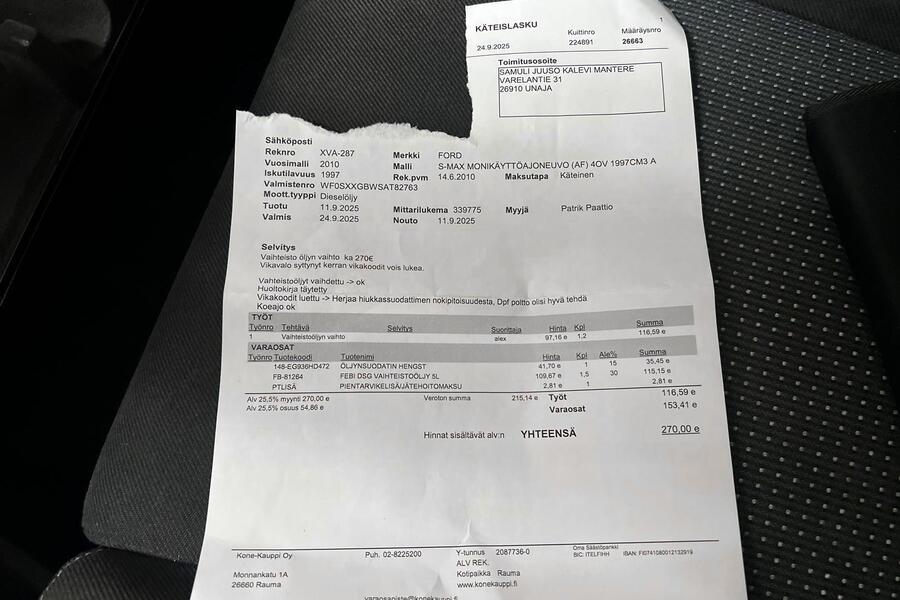 Ford S-MAX vaihtoauto