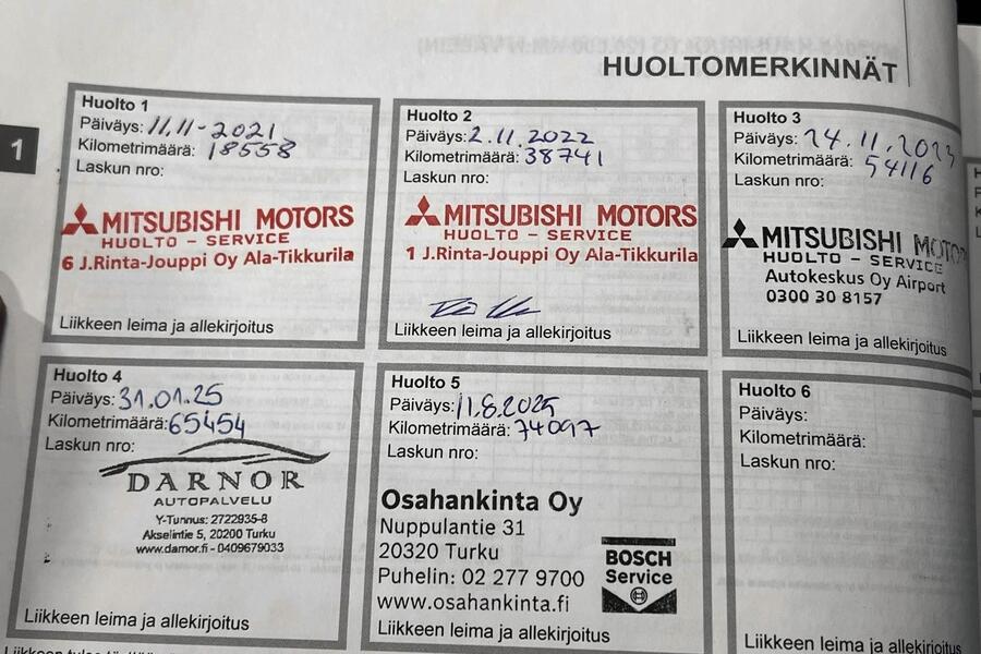 Mitsubishi Space Star vaihtoauto