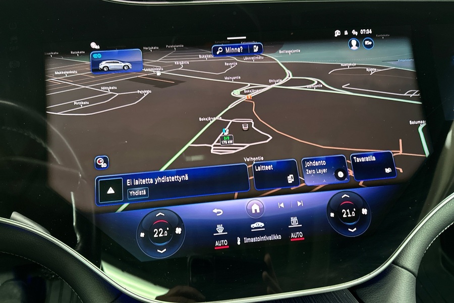 Mercedes-Benz EQS vaihtoauto