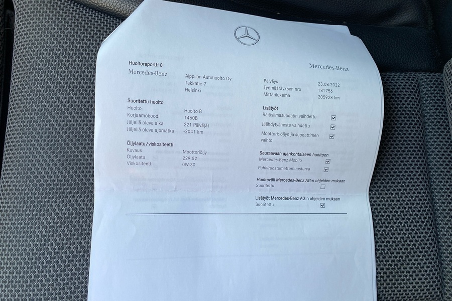 Mercedes-Benz C vaihtoauto