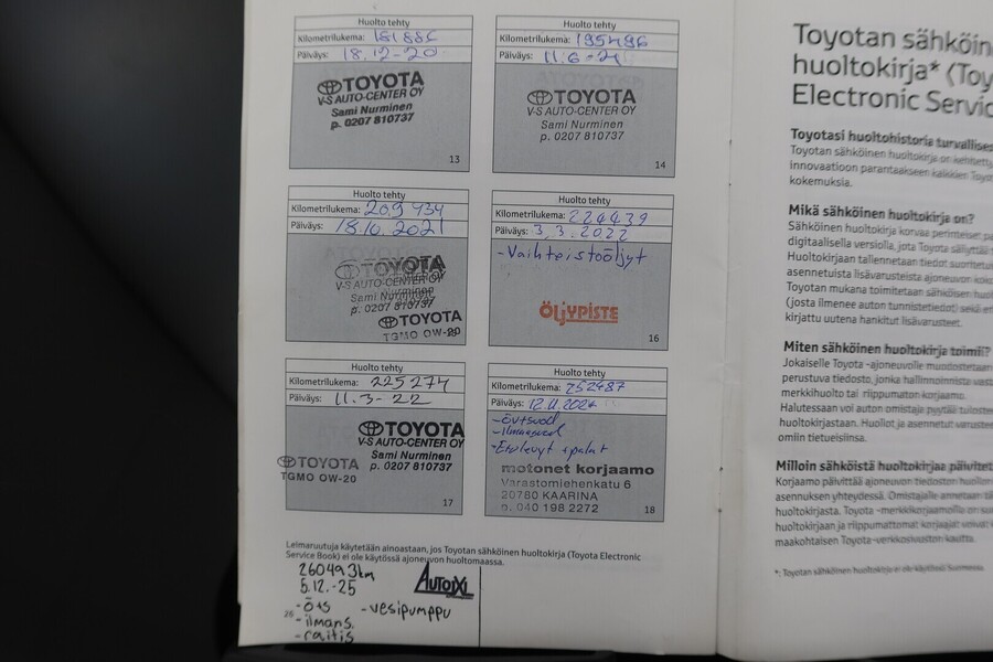 Toyota Avensis vaihtoauto