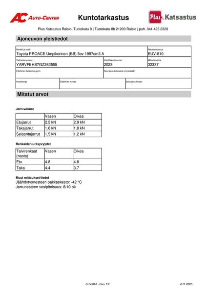 Toyota Proace vaihtoauto