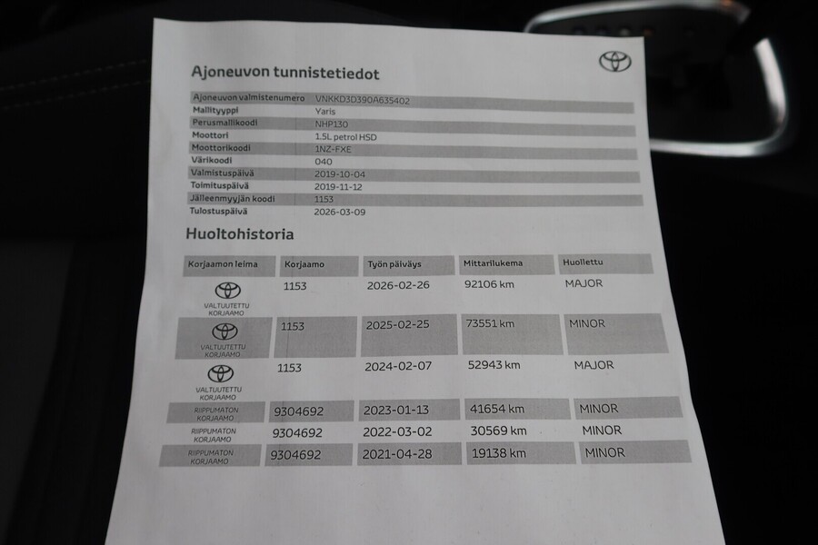 Toyota Yaris vaihtoauto