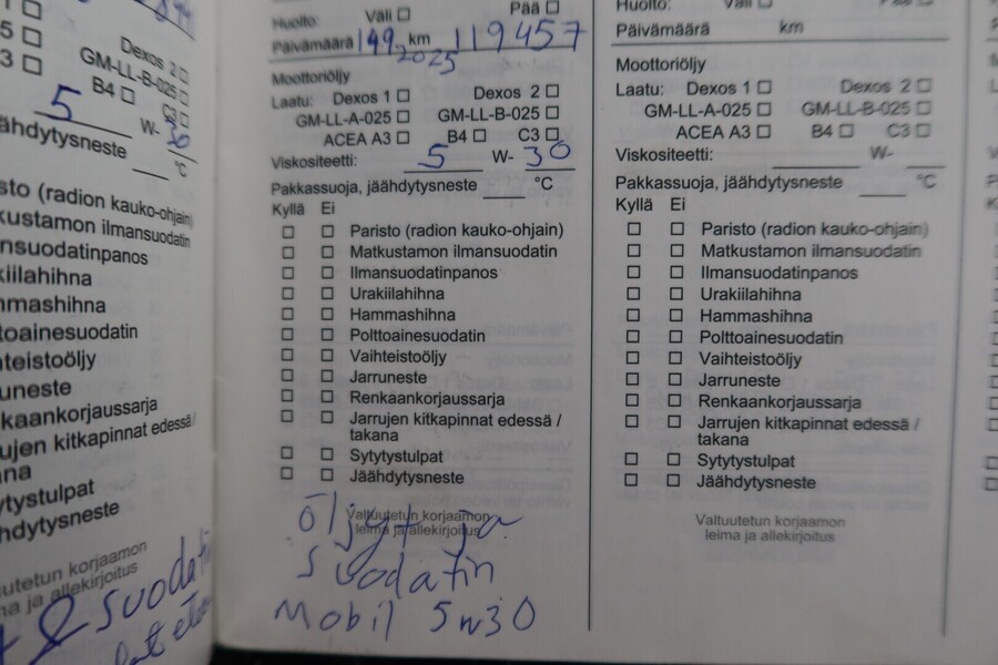 Opel Astra vaihtoauto