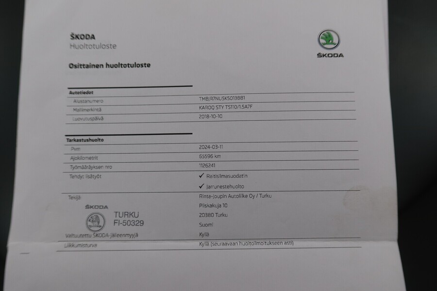 Skoda Karoq vaihtoauto