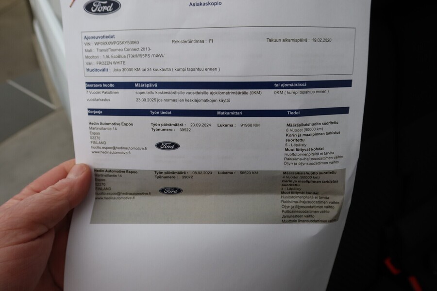Ford Transit Connect vaihtoauto
