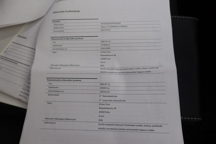 Volkswagen Tiguan vaihtoauto