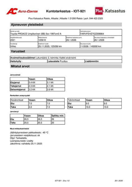 Toyota Proace vaihtoauto