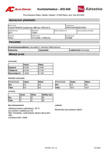 Toyota Proace vaihtoauto