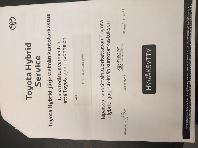 Toyota Prius vaihtoauto