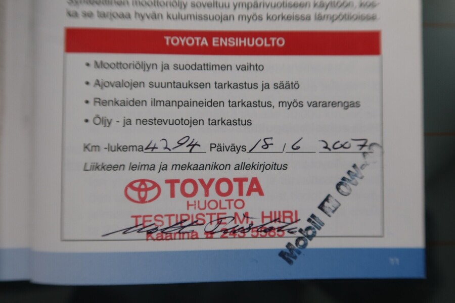 Toyota Corolla vaihtoauto