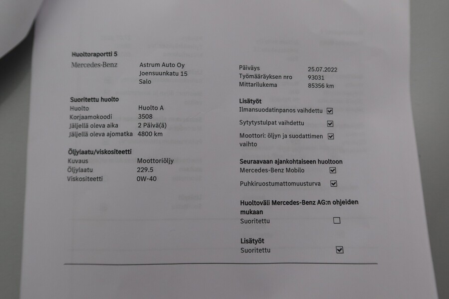 Mercedes-Benz CLA-sarja vaihtoauto