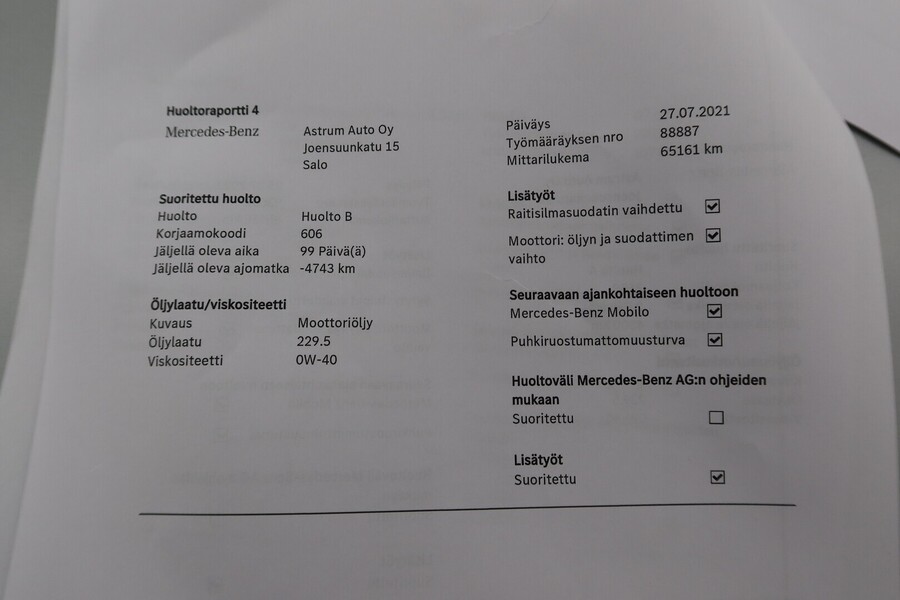 Mercedes-Benz CLA-sarja vaihtoauto