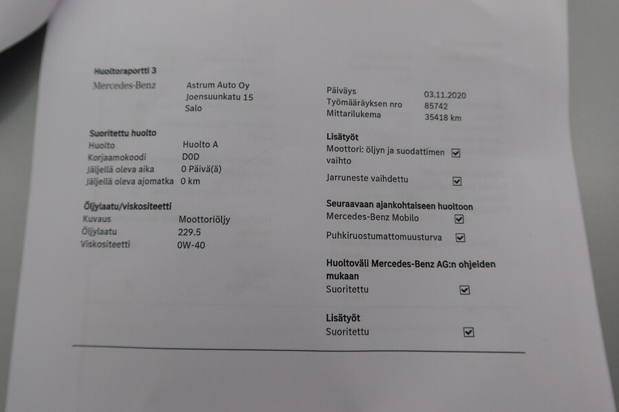 Mercedes-Benz CLA-sarja vaihtoauto