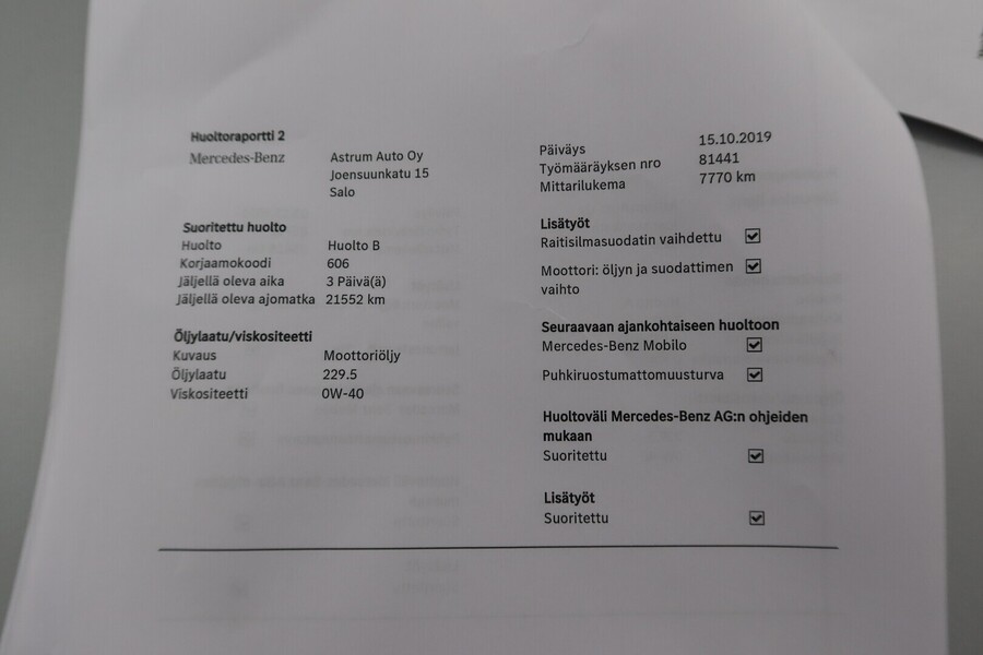 Mercedes-Benz CLA-sarja vaihtoauto