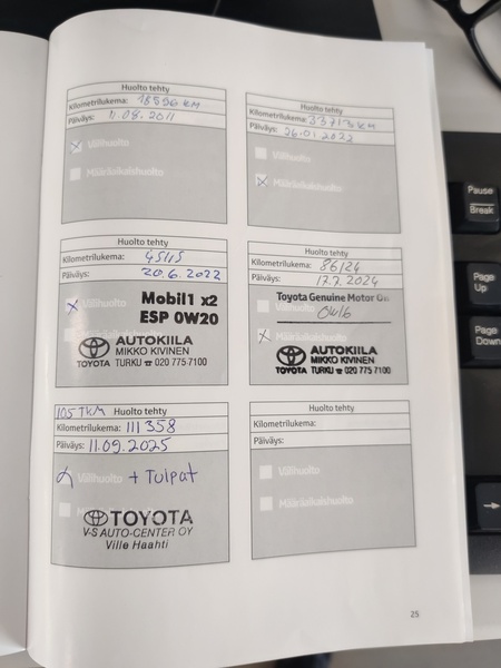 Toyota Corolla vaihtoauto