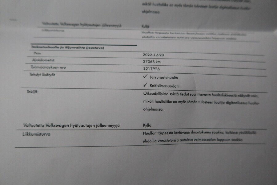 Volkswagen Caddy vaihtoauto